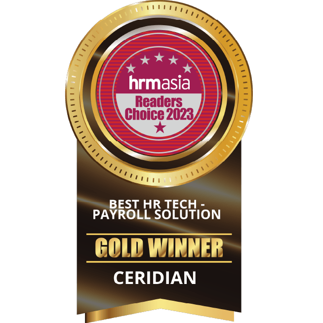 HRM Asia Reader’s Choice Awards 2023 Payroll Solution Award Badge